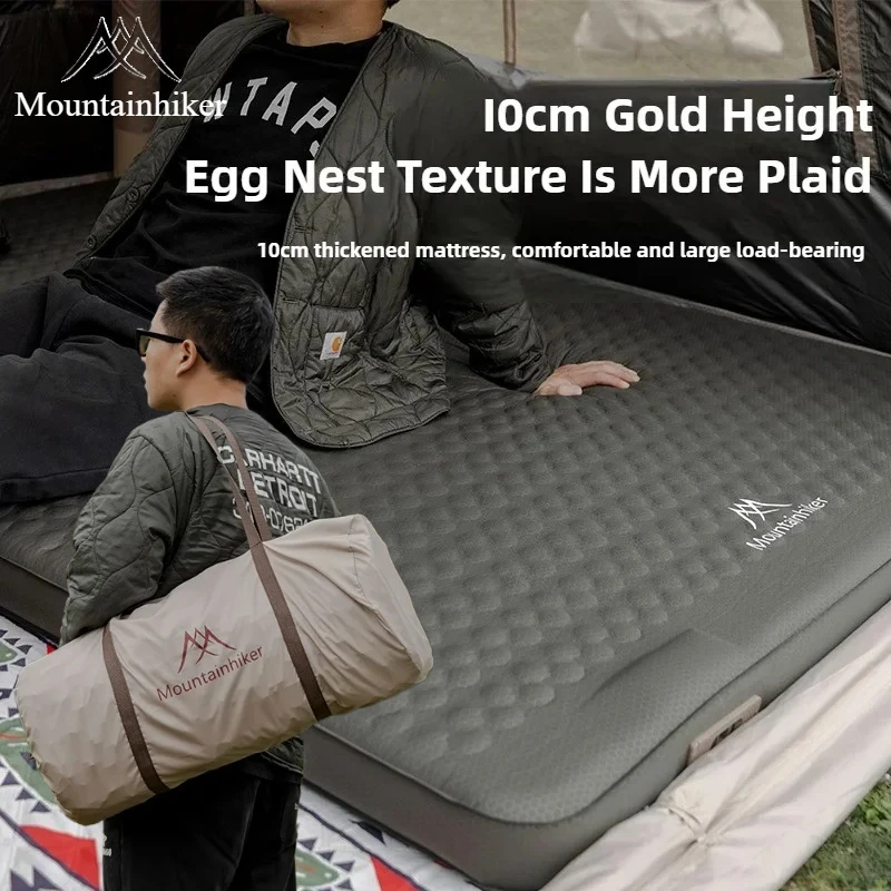 Outdoor Inflatable Camping Tent With Air Pump - MOUNTAINHIKER надувной матрас для кемпинга, встроенный
