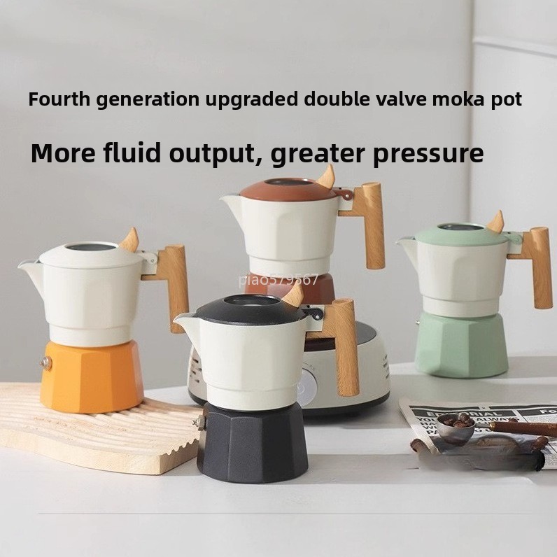 Camp Percolator Coffee - Кофеварка-перколятор Moka Pot с клапаном, 3