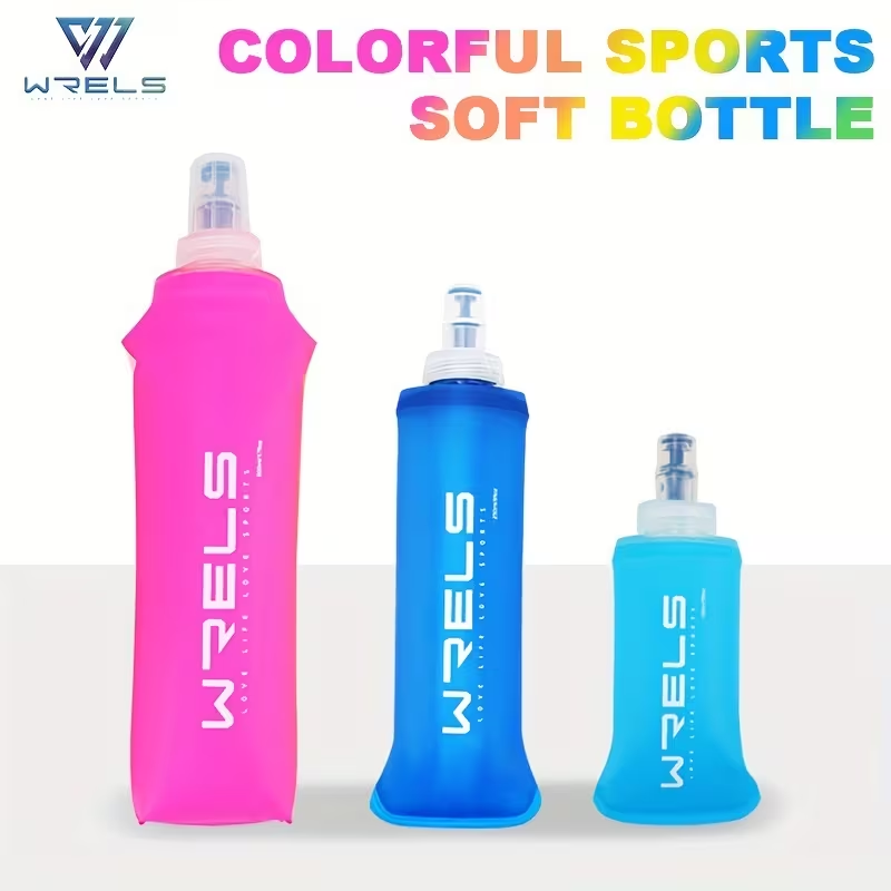Collapsible Water Bottle - Портативная спортивная мягкая бутылка WRELS без