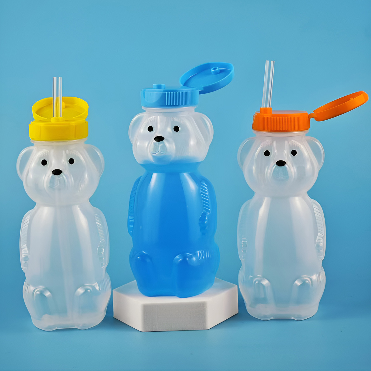 Bear Canister - Милая пластиковая бутылка в форме медведя,