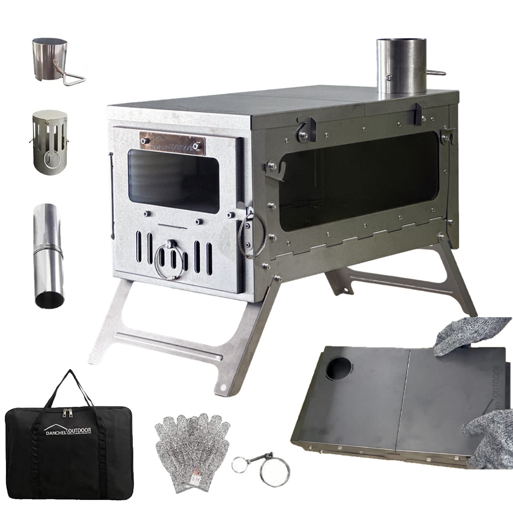 Outdoor Camping Warehouse - Портативная титановая походная печь TSG для
