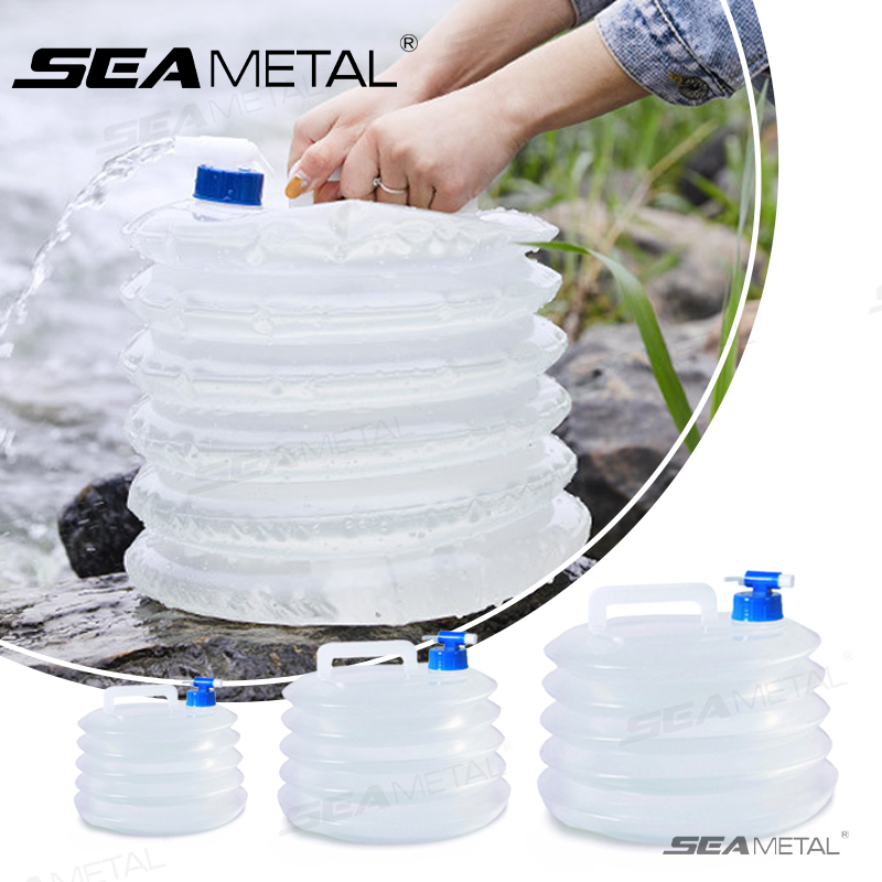 Collapsible Water Bottle - Складное ведро SEAMETAL 5-15 л для