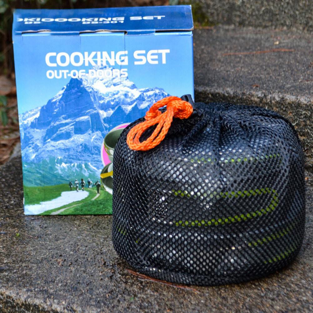 Outdoor Camping Kitchen Set - 1 комплект портативной походной посуды из