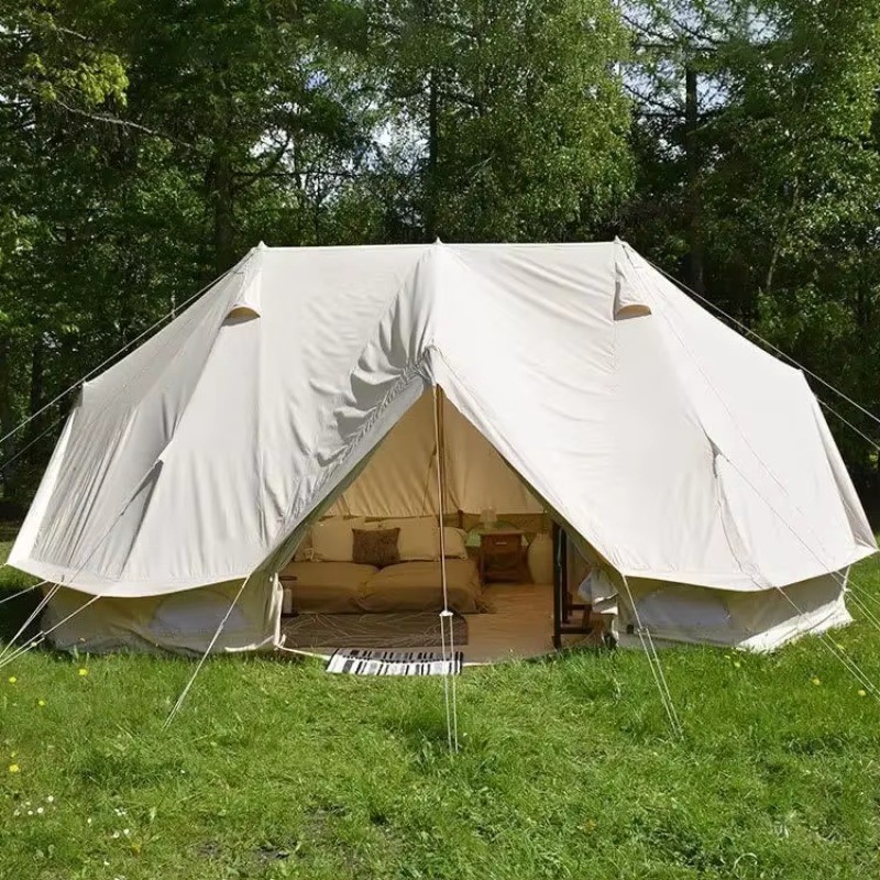Outdoor Yurt Camping - Большая всесезонная хлопковая палатка-юрта 2026 года