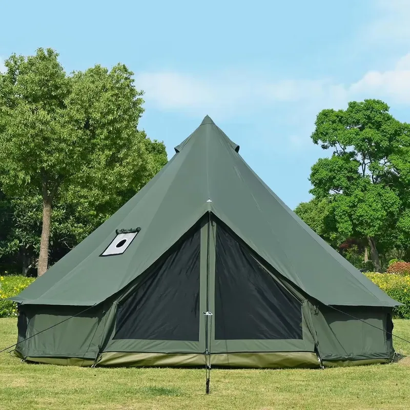 Outdoor Yurt Camping - Палатка-юрта для глэмпинга 4M, большая, всесезонная,
