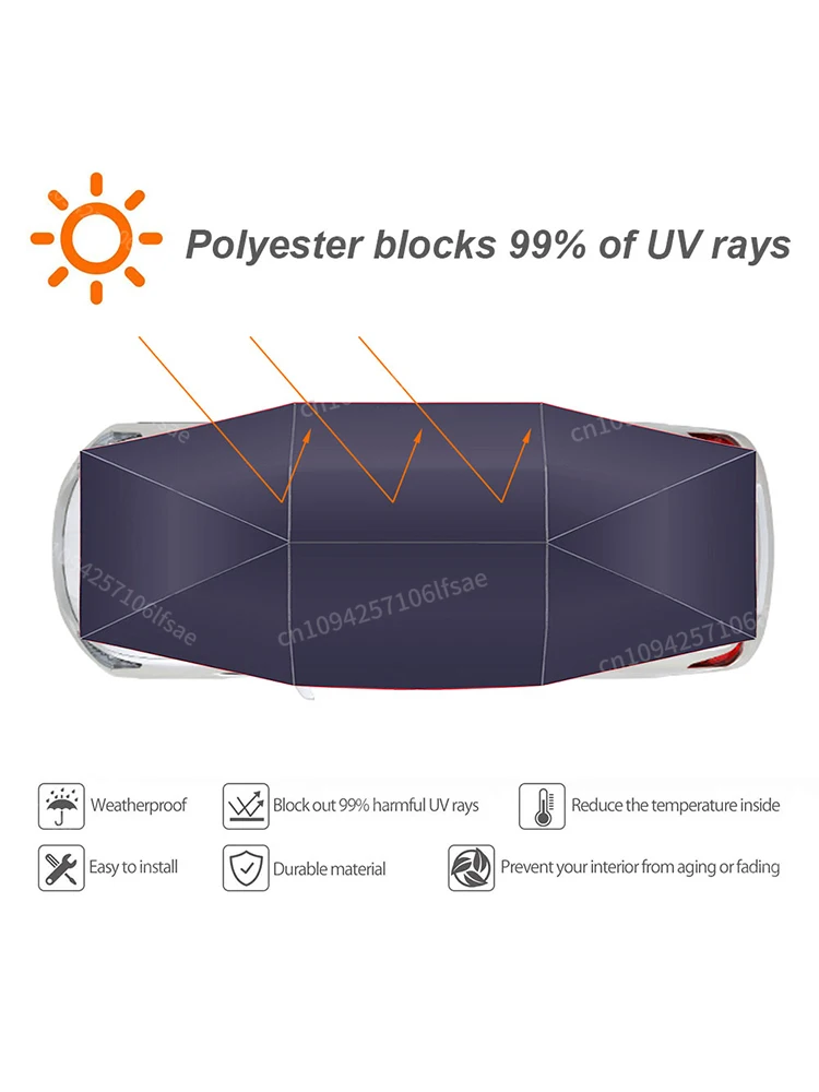 Outdoor Camping Canopy - НОВЫЙ автомобильный навес, водонепроницаемый автомобильный защитный