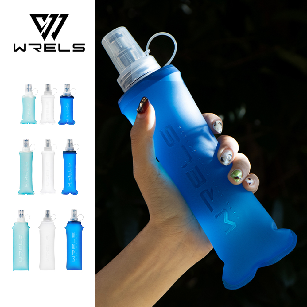 Collapsible Water Bottle - WRELS уличная складная силиконовая бутылка для