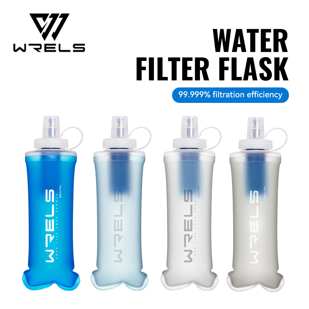 Collapsible Water Bottle - Бутылка для воды WRELS с фильтром,