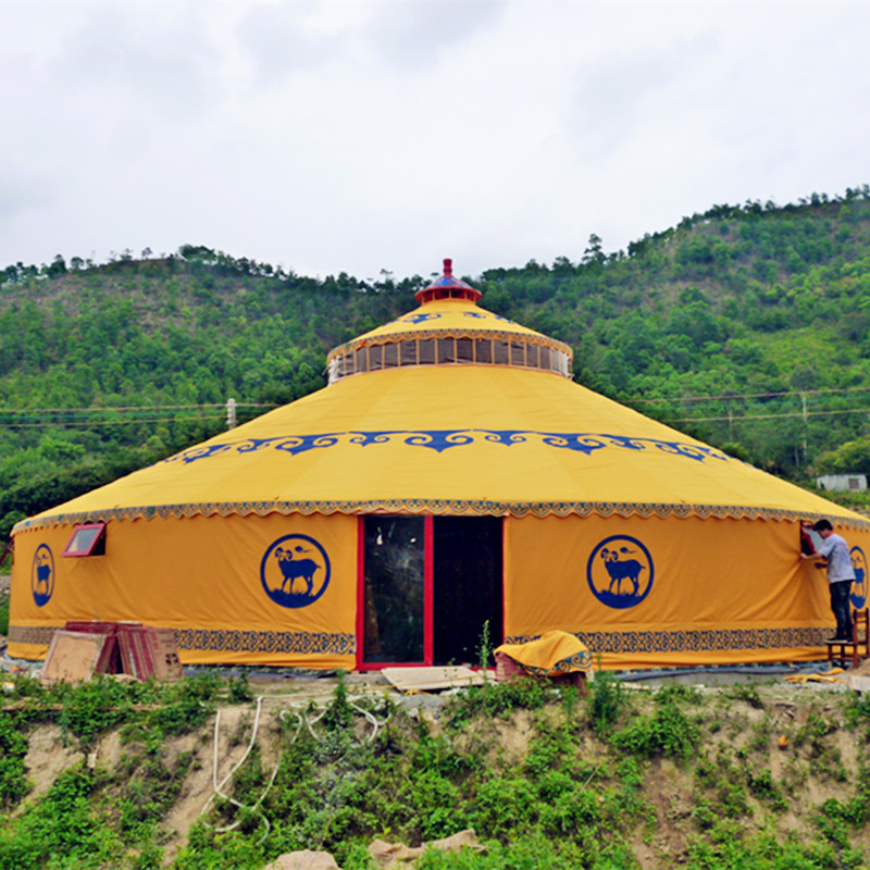 Outdoor Yurt Camping - Монгольская палатка-юрта для семьи: водонепроницаемый уличный