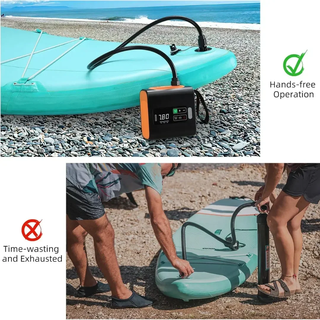 Портативный электрический насо – обзор и цена Outdoor Inflatable Camping Tent With Air Pump