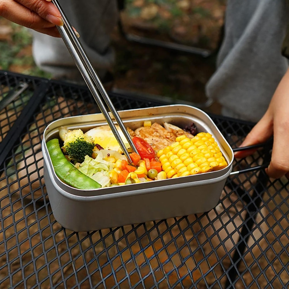 Ультралегкая посуда для кемпин – обзор и цена Outdoor Camping Kitchen Set