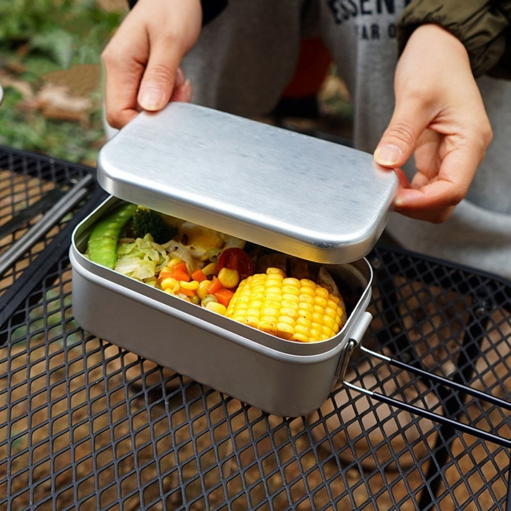 Ультралегкая посуда для кемпин – обзор и цена Outdoor Camping Kitchen Set