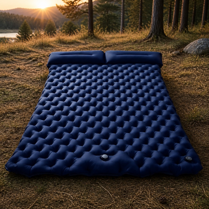 Портативный двойной надувной м – обзор и цена Outdoor Inflatable Camping Tent With Air Pump