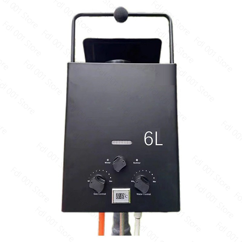 Портативный газовый водонагрев – обзор и цена Outdoor Camping Heater