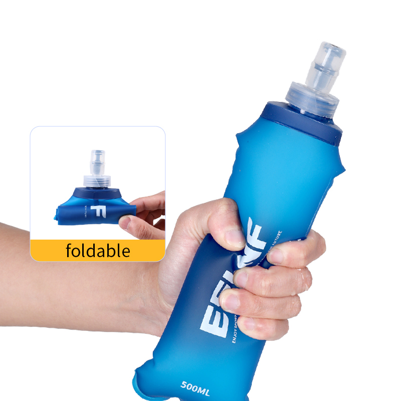 Складная бутылка для воды 500  – обзор и цена Collapsible Water Bottle