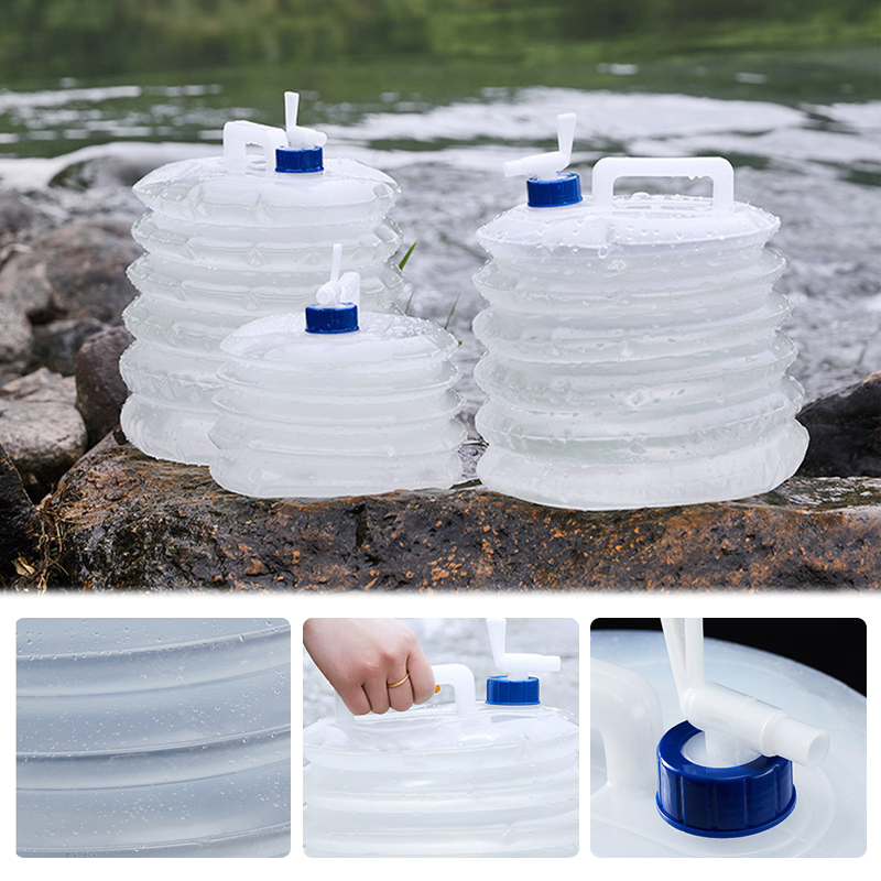 Складное ведро SEAMETAL 5-15 л – обзор и цена Collapsible Water Bottle