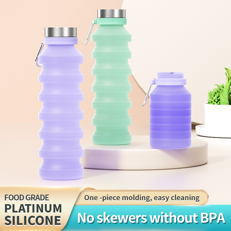 Складные силиконовые бутылки д – обзор и цена Collapsible Water Bottle