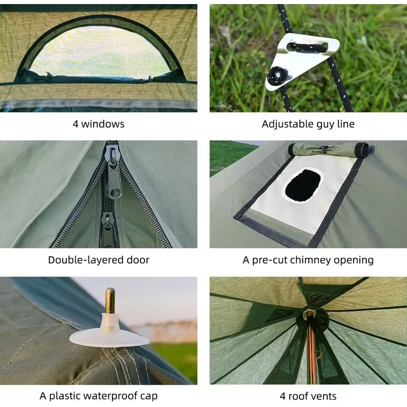 Палатка-юрта для глэмпинга 4M, – обзор и цена Outdoor Yurt Camping