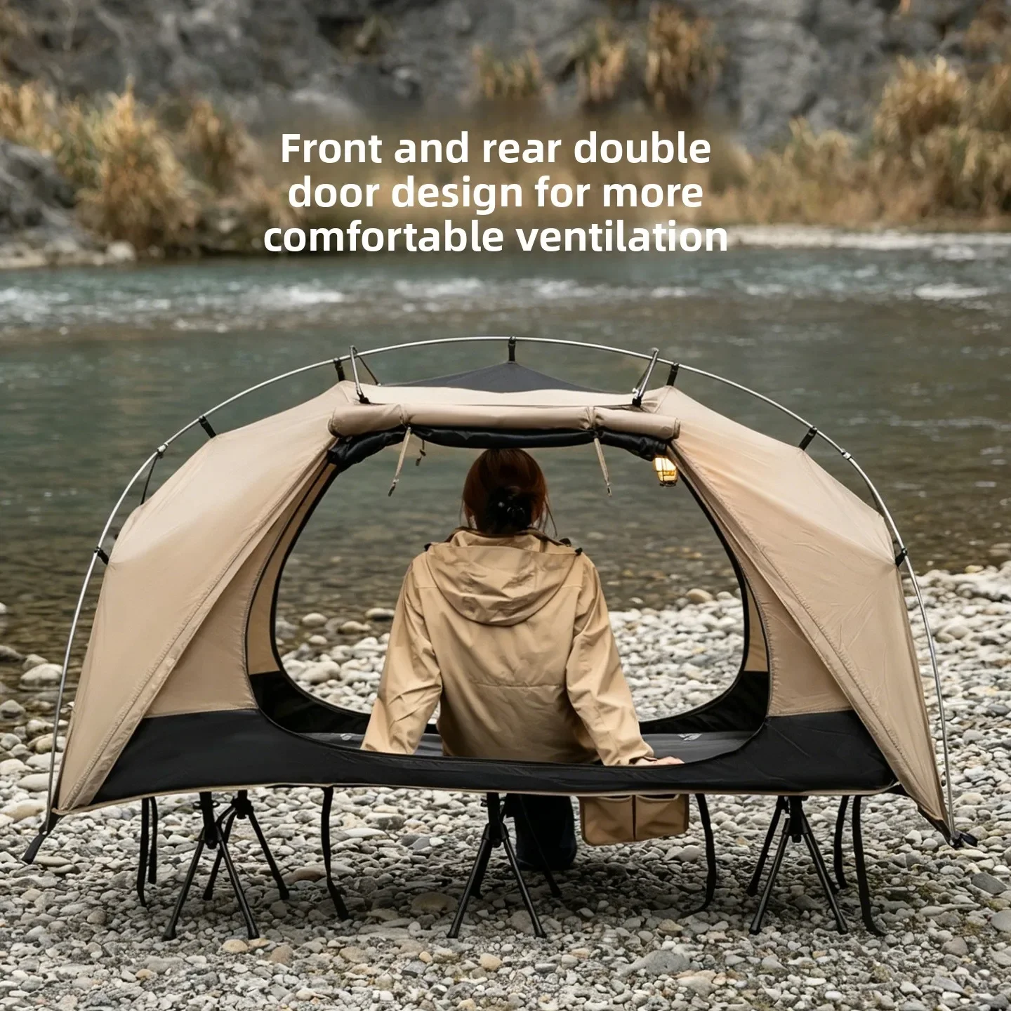Палатка-кровать MOUNTAINHIKER  – обзор и цена Outdoor Camping Canopy