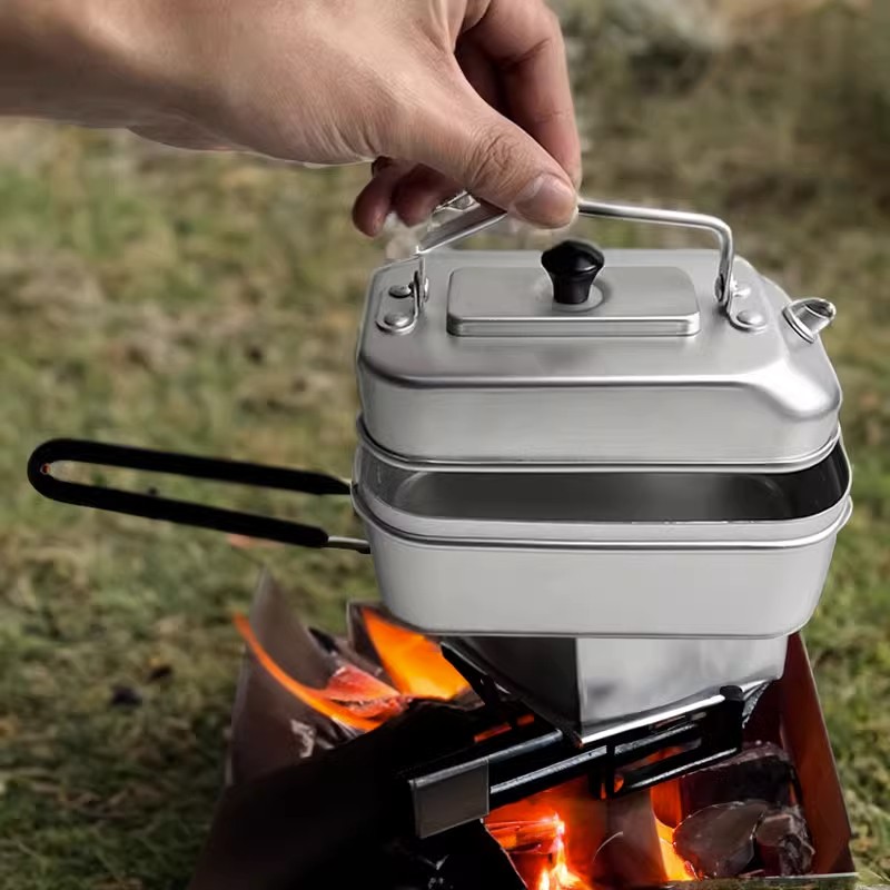 Сверхлегкий портативный турист – обзор и цена Outdoor Camping Kitchen Set