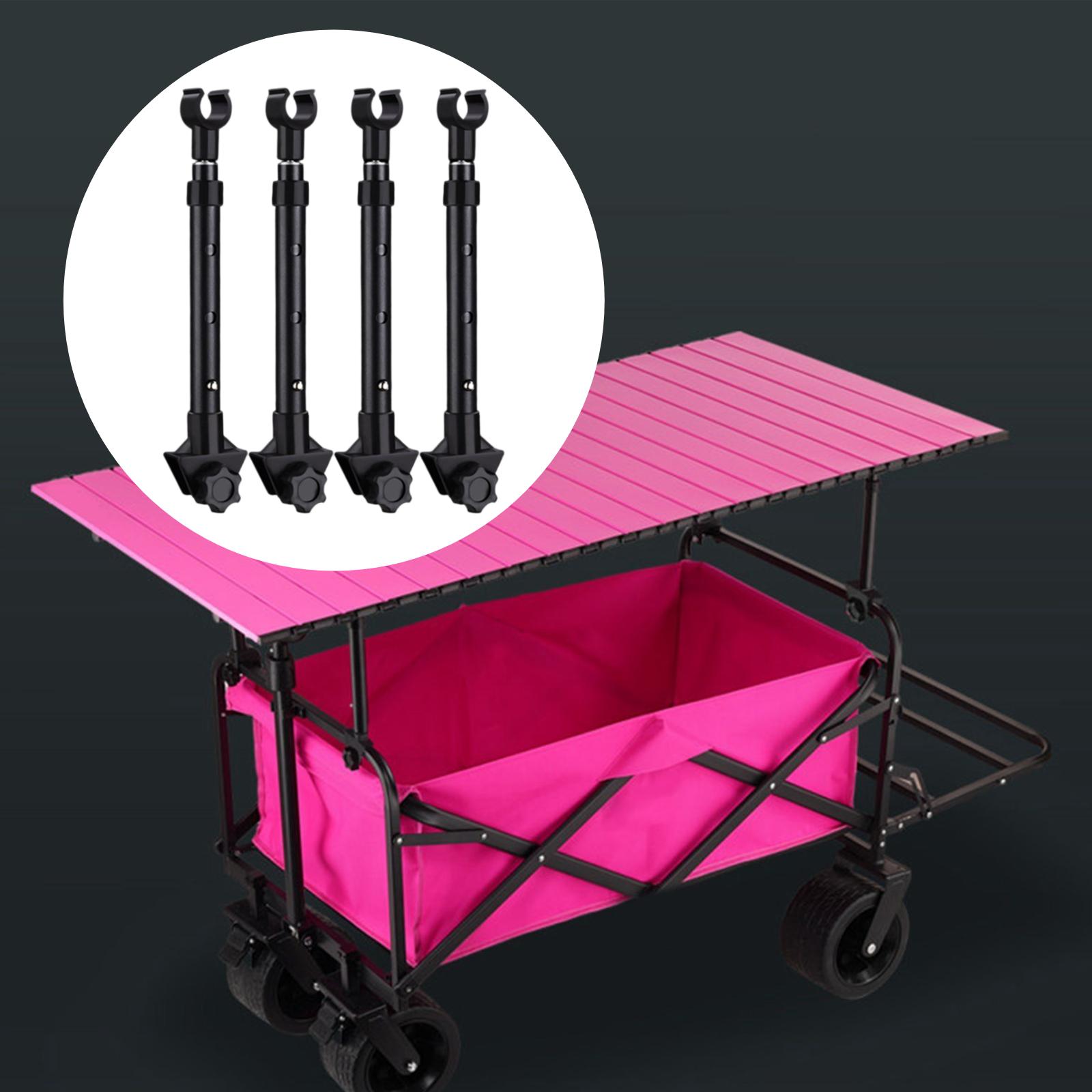 Комплект из 4 прочных опорных  – обзор и цена Outdoor Camping Vehicle Wagon