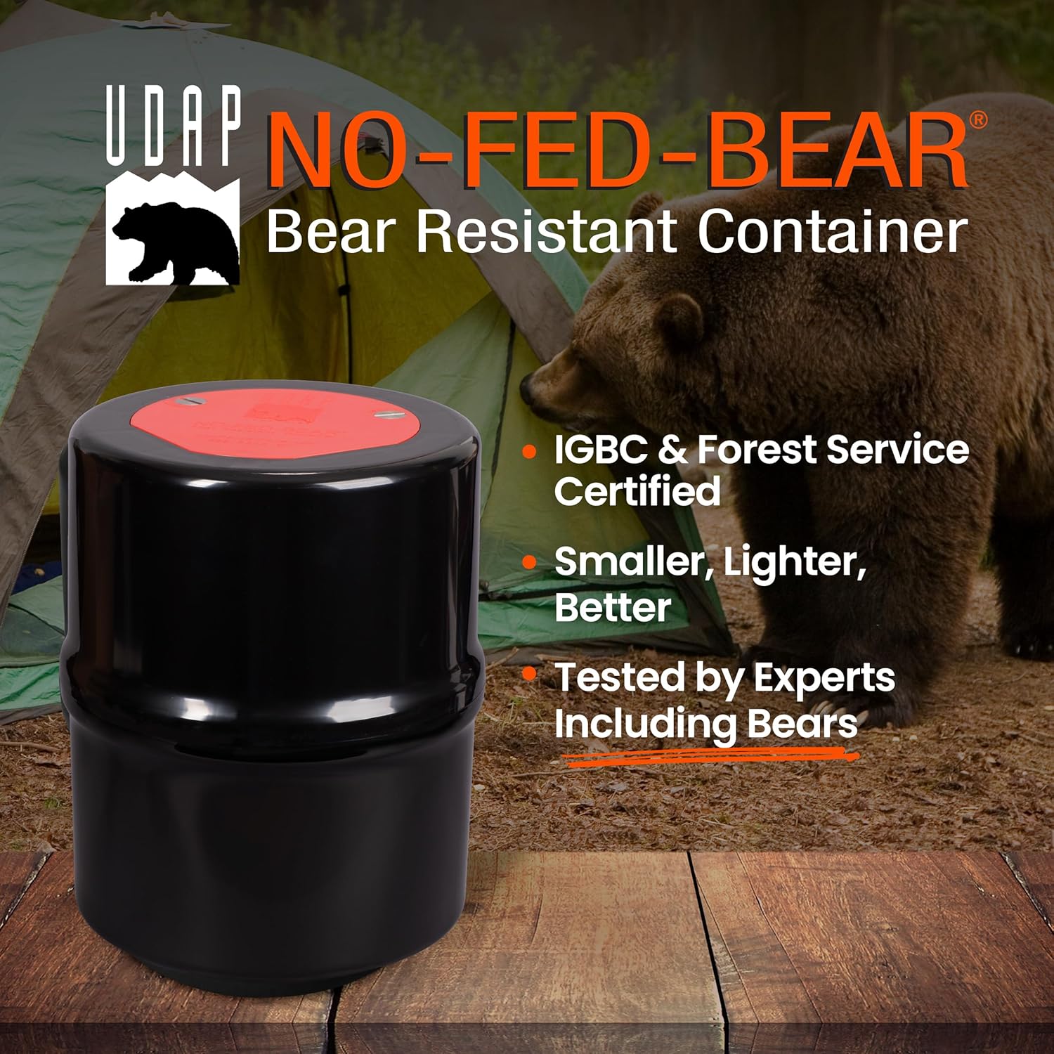 Легкий контейнер для еды, защи – обзор и цена Bear Canister