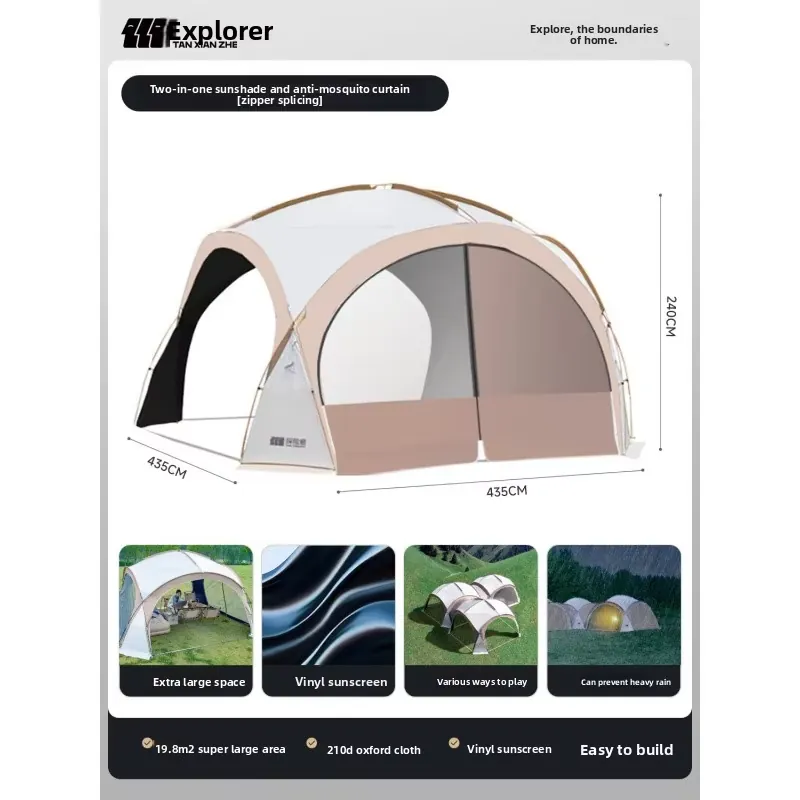 Палатка-купол Explorer Black V – обзор и цена Outdoor Camping Gear