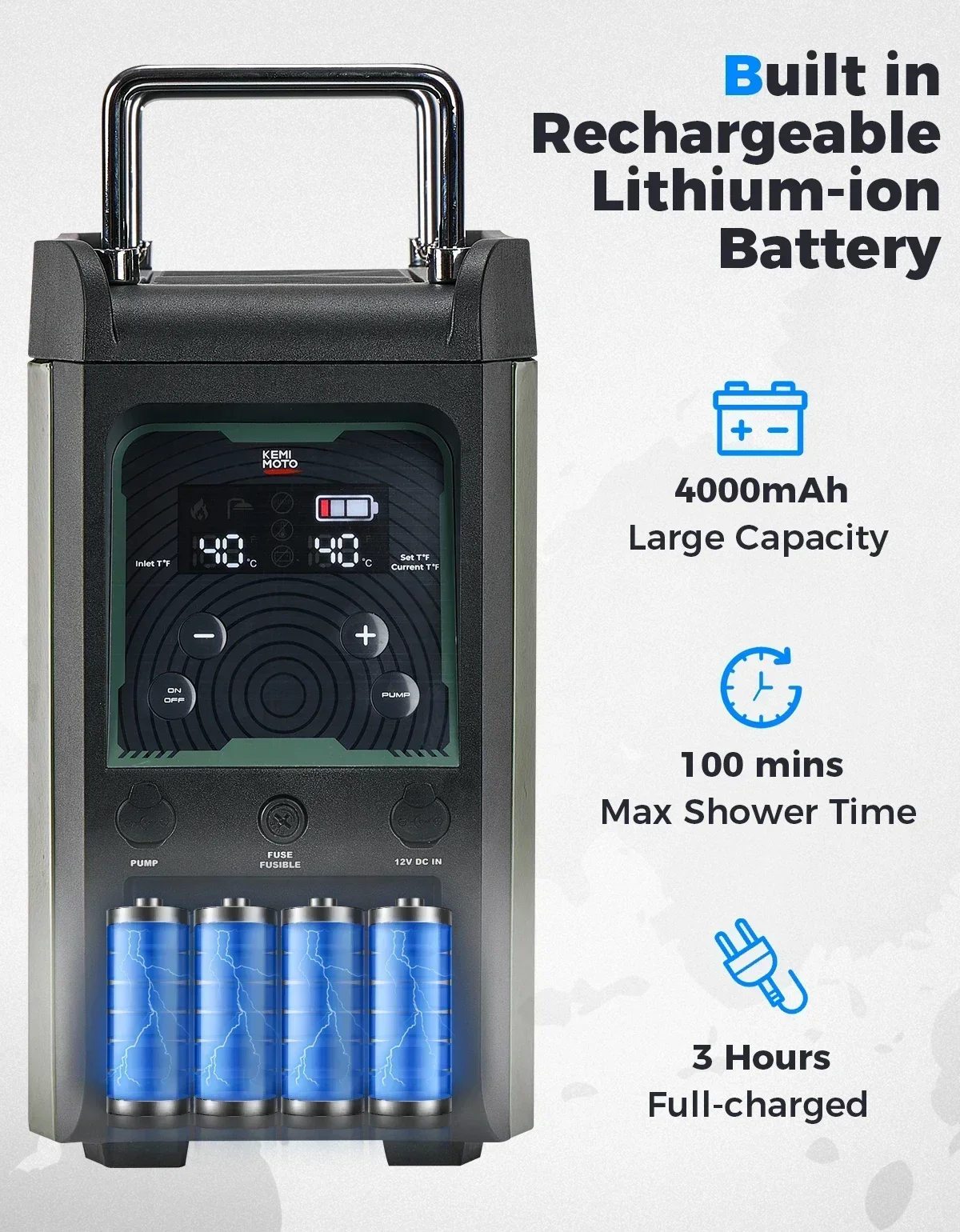 Портативный душ-водонагревател – обзор и цена Outdoor Camping Heater