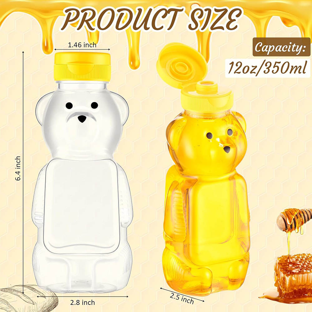 12oz Plastic Bear Honey Bottle – обзор и цена Bear Canister