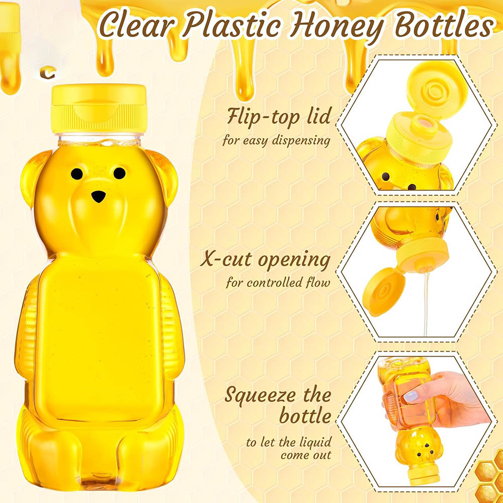 12oz Plastic Bear Honey Bottle – обзор и цена Bear Canister