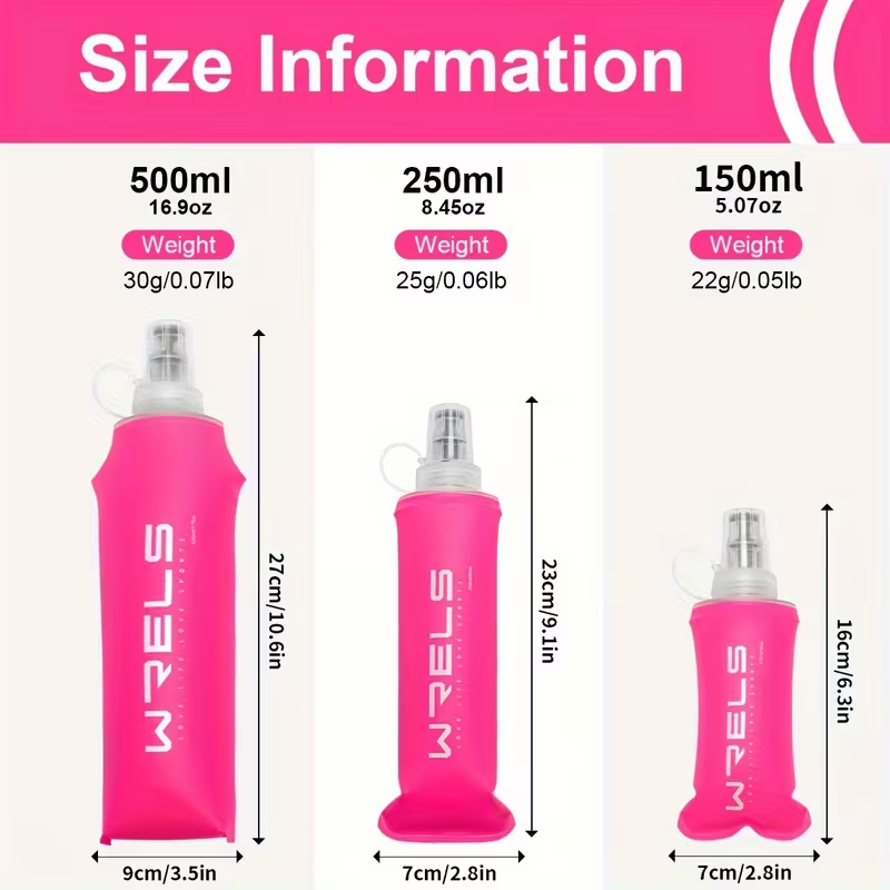 Складная бутылка для воды WREL – обзор и цена Collapsible Water Bottle