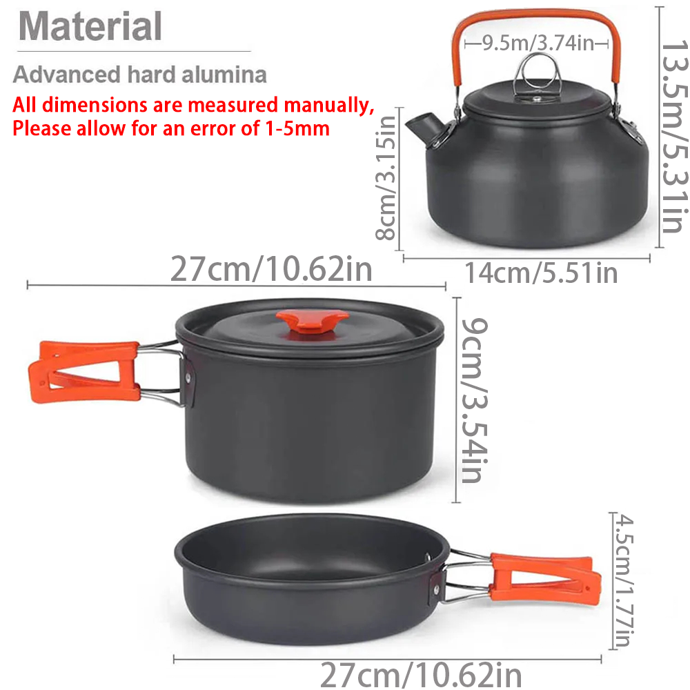 1 шт./1 компл., набор посуды д – обзор и цена Outdoor Camping Kitchen Set
