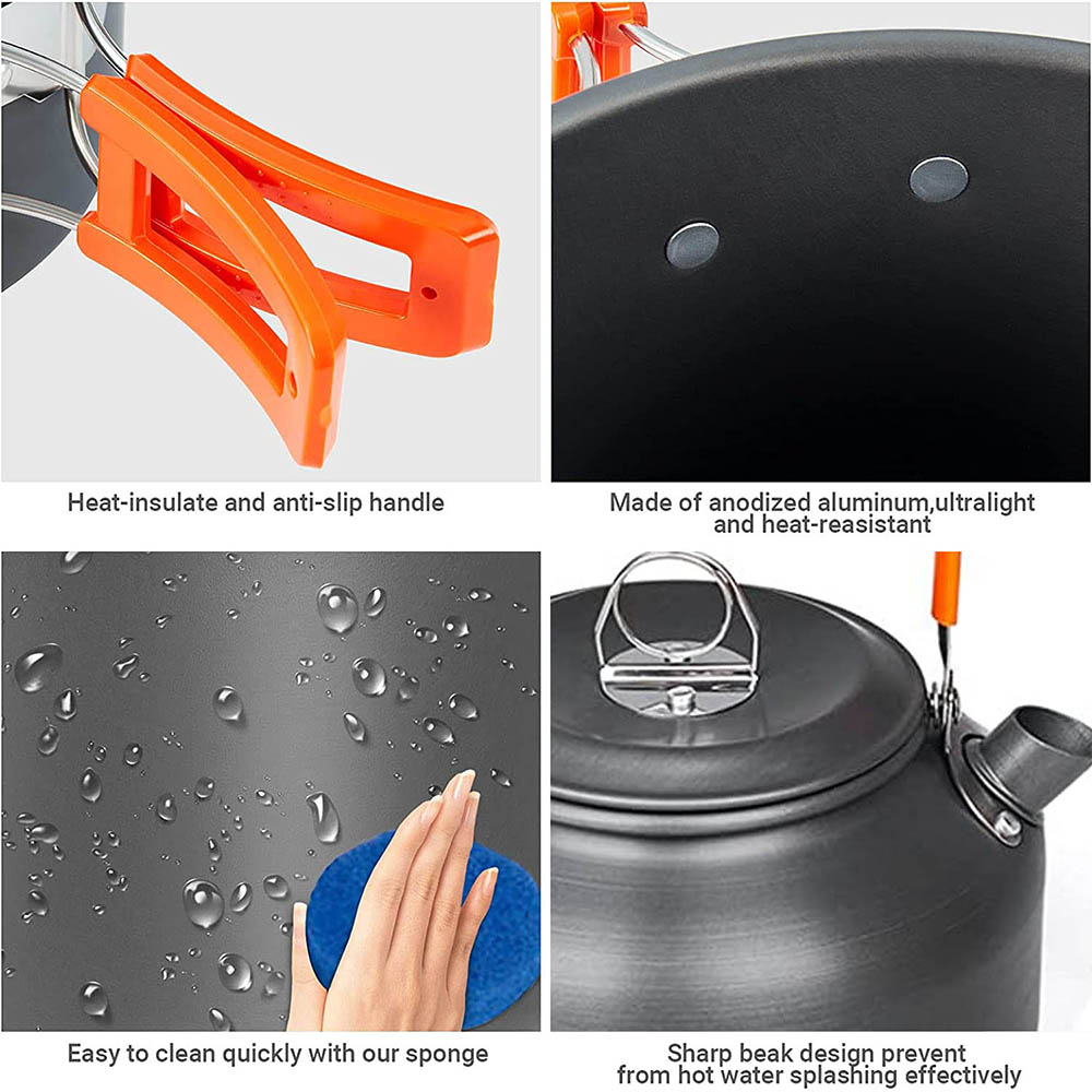 1 шт./1 компл., набор посуды д – обзор и цена Outdoor Camping Kitchen Set