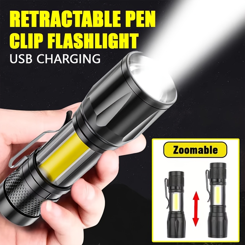 Мини-светодиодный фонарик COB, – обзор и цена Outdoor Camping Light Portable