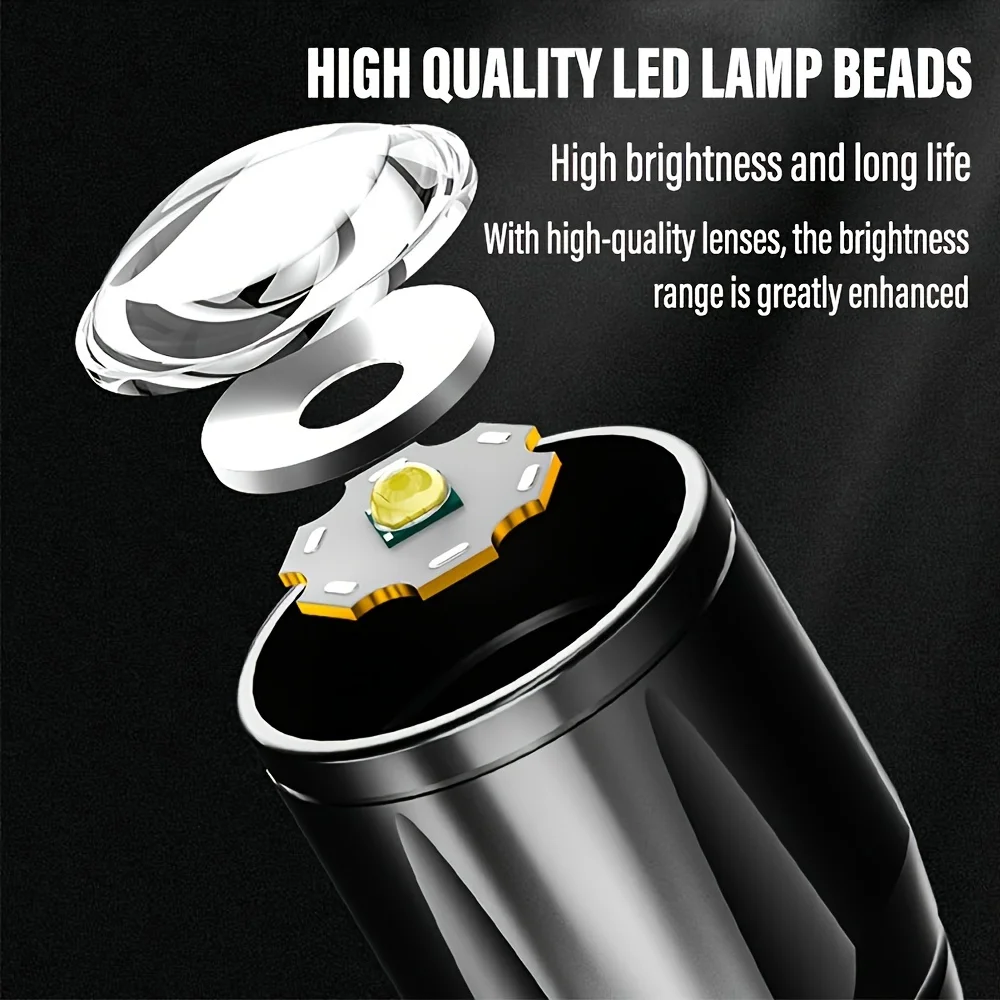 Мини-светодиодный фонарик COB, – обзор и цена Outdoor Camping Light Portable