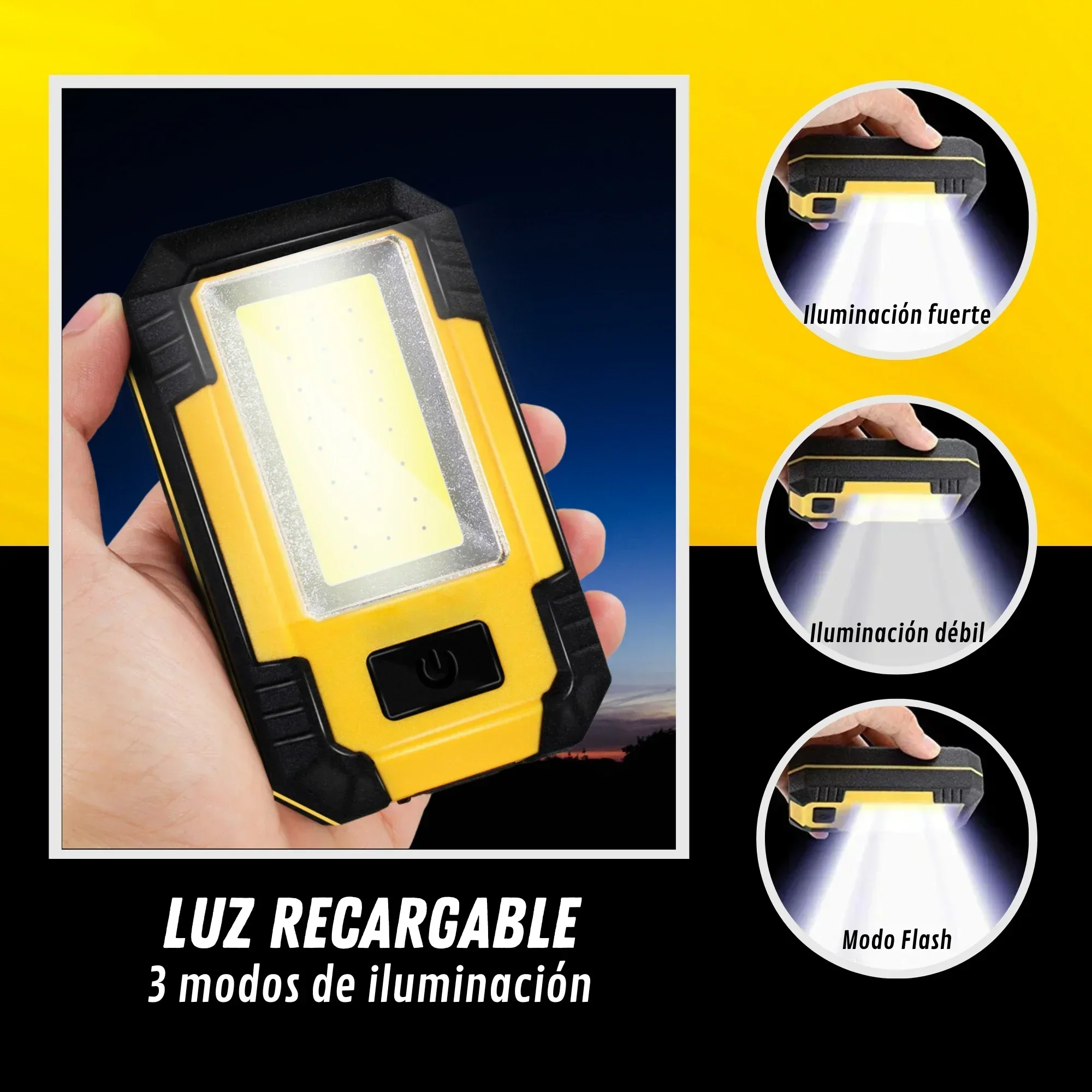 Портативный перезаряжаемый раб – обзор и цена Outdoor Camping Light Portable