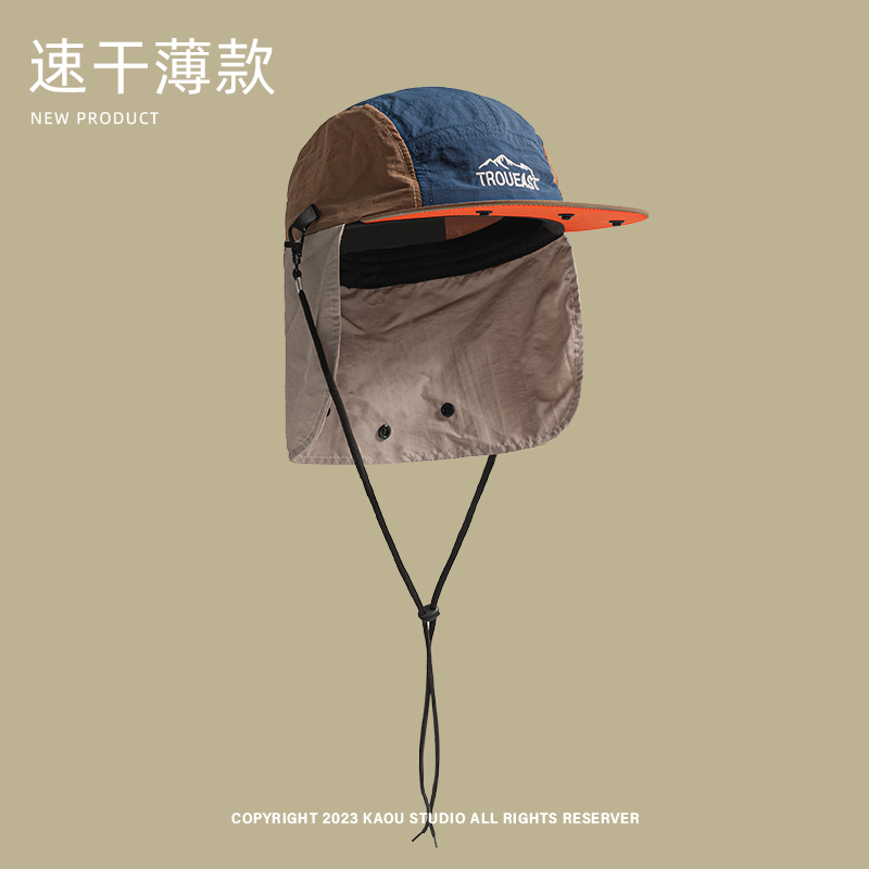 Летняя уличная бейсболка для к – обзор и цена Camping Outdoor Quick Drying Sun Neck Protection Cap Hat