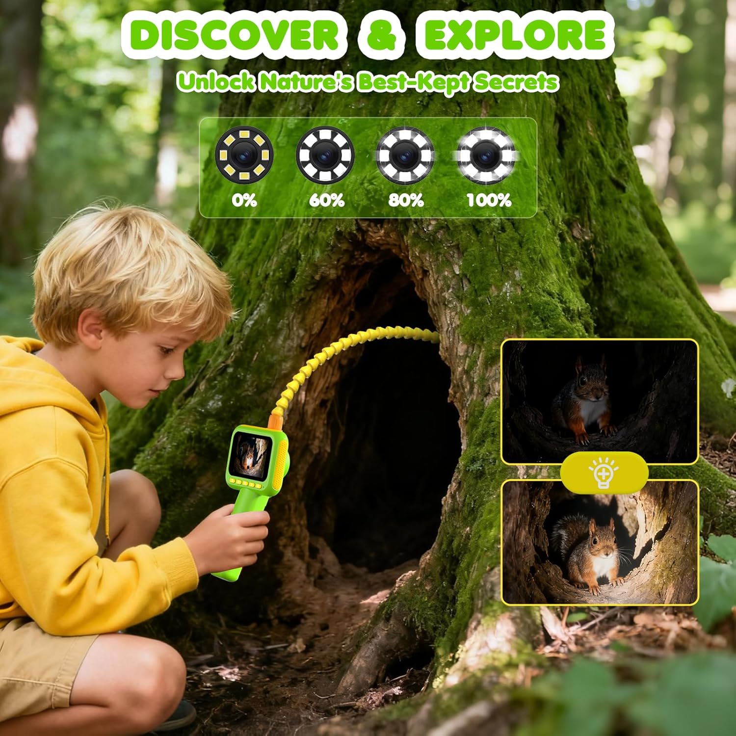 Эндоскоп для детей, бороскоп-к – обзор и цена Outdoor Camping For Kids