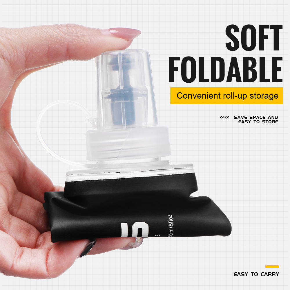 Мягкая складная фляга WRELS из – обзор и цена Collapsible Water Bottle