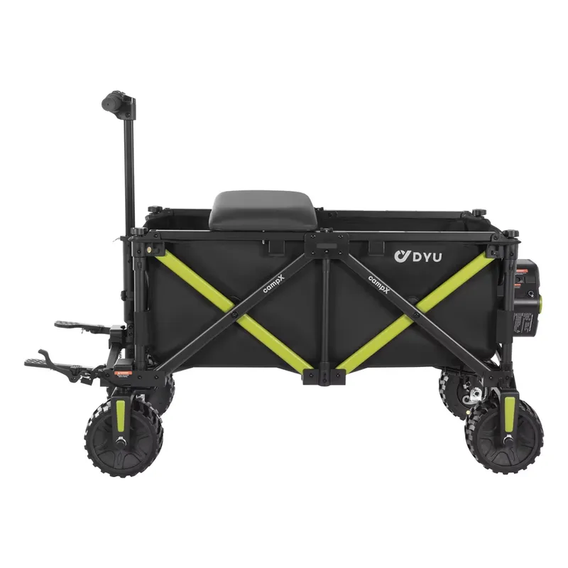 Электрическая складная тележка – обзор и цена Outdoor Camping Vehicle Wagon