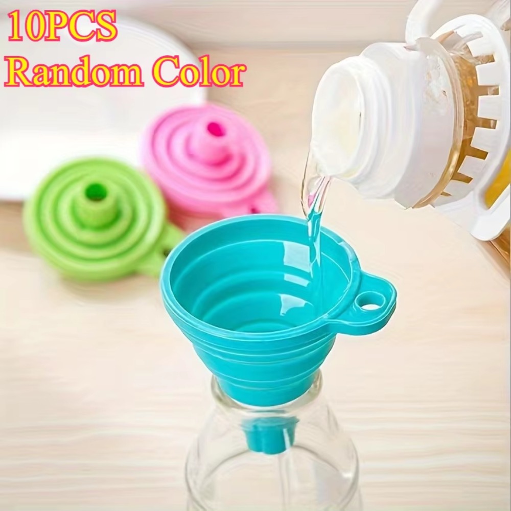 10 шт. складной силиконовый на – обзор и цена Collapsible Water Bottle