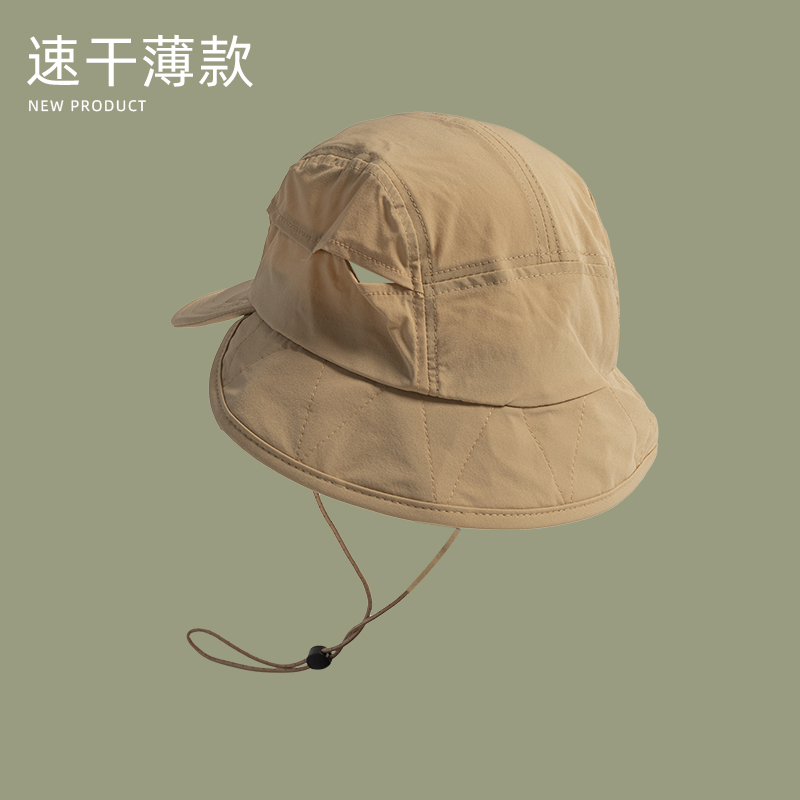 Панама быстросохнущая Мужская  – обзор и цена Camping Outdoor Quick Drying Sun Neck Protection Cap Hat